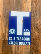 Insegna in metallo, Sali E