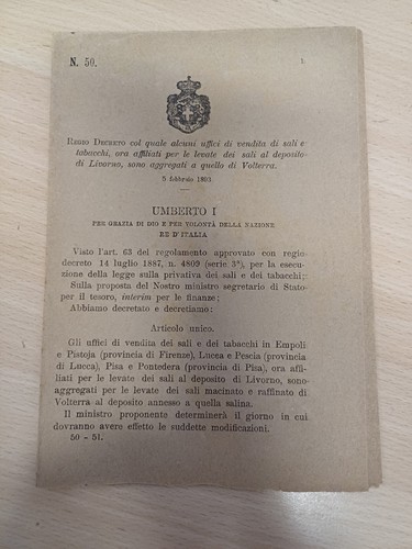 Decreto regno italia - decreto, d'italia
