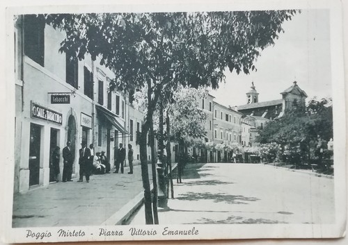 Cartolina poggio mirteto sale - mirteto,