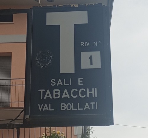 Insegna sali tabacchi - insegna,