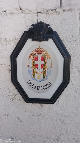 Antica insegna sale tabacchi - insegna,