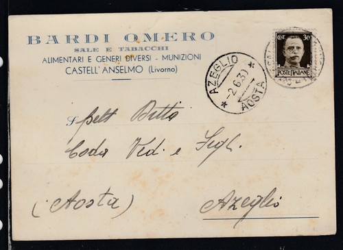Cartolina commerciale - cartolina,