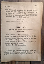 San Casciano 1889 Regio