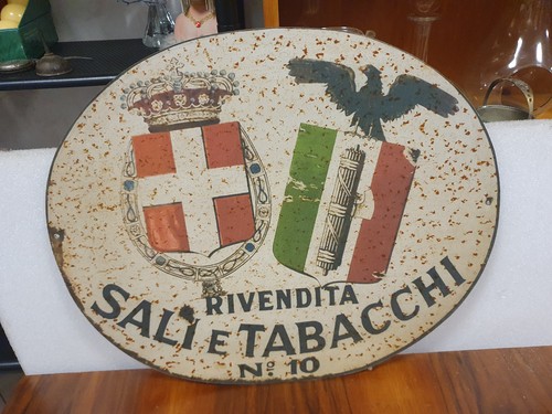 Insegna sali tabacchi - tabacchi, anni