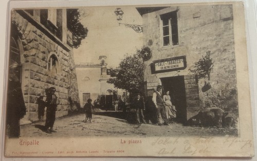 Cartolina rara tripalle - rara, di